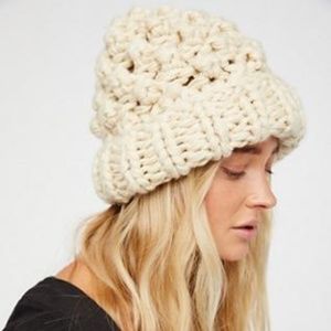Free People chunky knit beanie
